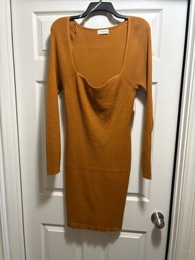 Love Always Ribbed Body Con Midi Dress-Juniors Plus Size 2X-NEW, With Tags